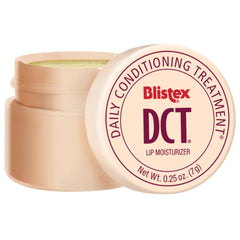 Blistex DCT close-up of stick texture highlighting smooth, moisturizing glide