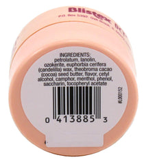 Blistex DCT close-up of balm texture highlighting creamy cocoa butter hydration