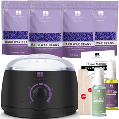 BLITZWAX front packaging showing compact kit and benefits