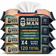 BLKSMITH front packaging showing 120 wipes and scents for convenient refresh