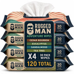 BLKSMITH front packaging showing 120 wipes and scents for convenient refresh