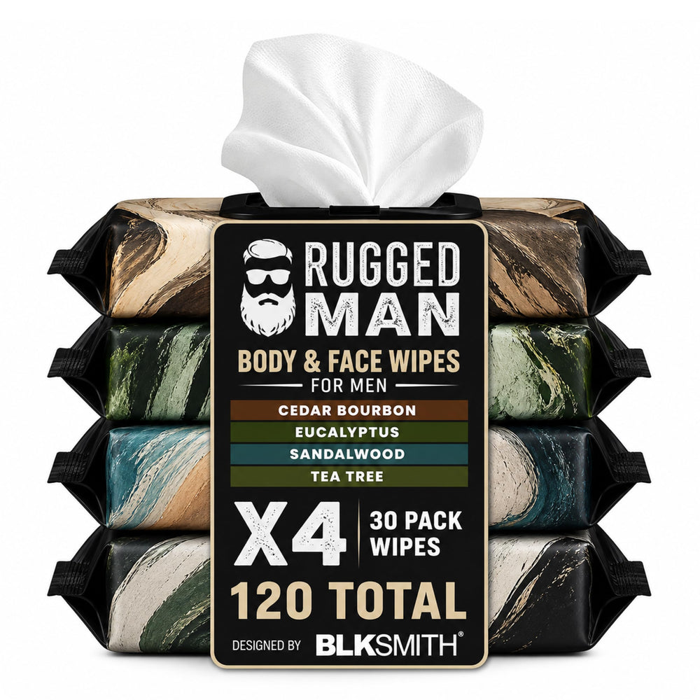 BLKSMITH front packaging cedar bourbon shows bold design and easy grab convenience