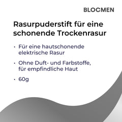 Blocmen stick in hand demonstrating portable, spill-free carry and ease