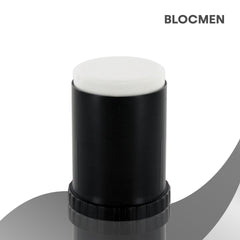 Blocmen texture closeup illustrating fine powder finish for gentle hair coating