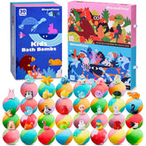 BloomFizzy land and sea themed gift boxes showing colorful presentation and variety