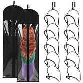 Blulu front view of complete hanger kit showing neat storage and protection