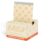 Blush Essentials front packaging showing Pumpkin Harvest design and fast pop-up access