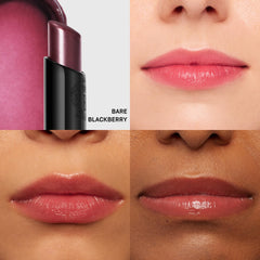 Bobbi Brown close-up texture swipe showing creamy balm finish and visible hydration