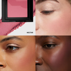 Bobbi Brown close-up of Nectar powder texture for smooth, blendable application benefit