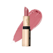 Bobbi Brown Luxe Lipstick front packaging showing elegant tube and shade name benefit of premium presentation