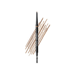 Bobbi Brown Precise Brow Pencil front view showing slim warm blonde pencil and cap - clean precision