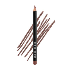 Bobbi Brown lip pencil front view showing sleek barrel and label, clear branding benefit