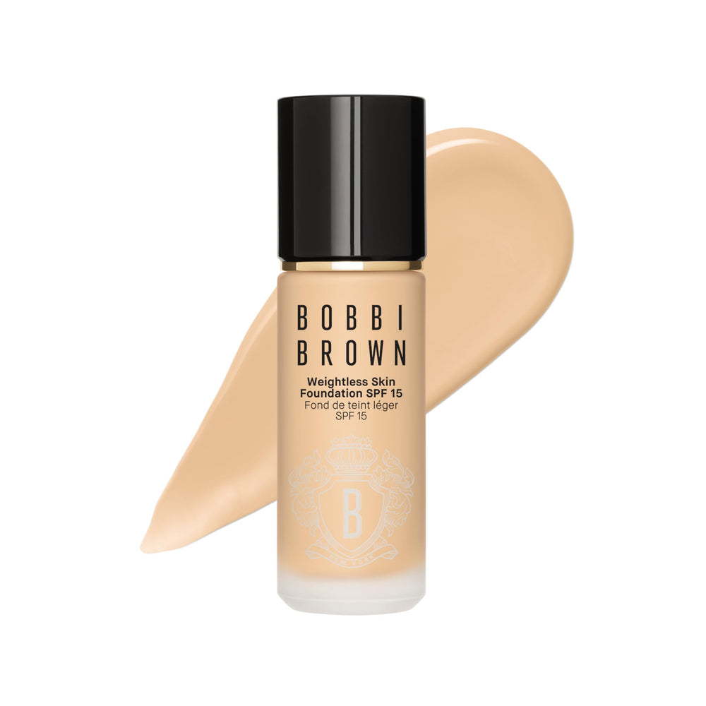 Bobbi Brown front bottle showing branding and SPF benefit for everyday protection