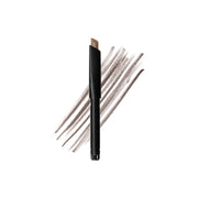 Bobbi Brown pencil refill front view showing neutral brown shade and refill benefit