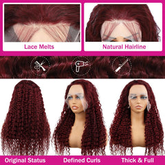 bobili closeup of transparent HD lace hairline for seamless blend benefit