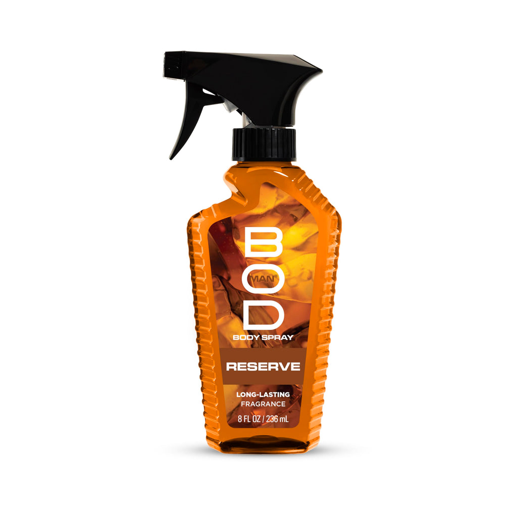 BOD Man Reserve front packaging showing bottle and branding for easy identification