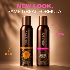 Body Drench spray mist close-up demonstrating even coverage and quick drying