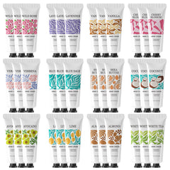 BODY & EARTH # LOVE front packaging showing assorted tubes and variety benefit