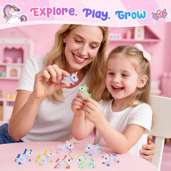 Bofuoos bath bomb dissolving in tub with child enjoying safe sensory play