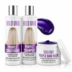 BOLD UNIQ trio gift box front view shows complete set and gifting appeal