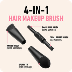 Boldify angled brush detail blending along hairline for natural seamless finish