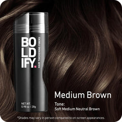 Boldify fiber texture close-up showing soft, natural-looking strands