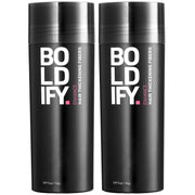 Boldify front packaging showing two 56g jars and product benefits