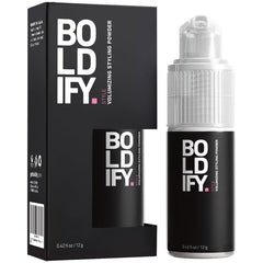 Boldify front packaging showing sleek travel-size bottle and clear labeling for convenience