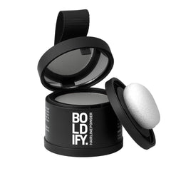 Boldify compact front view showing sleek packaging and easy storage