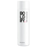 Boldify bottle front view showing product for fuller hair benefits