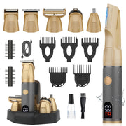 Bomic front view showing full grooming kit and packaging, highlighting completeness