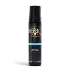 Bondi Sands bottle front view showing sleek packaging and easy dispensing benefit