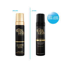 Bondi Sands mousse texture on hand demonstrating smooth, easy application