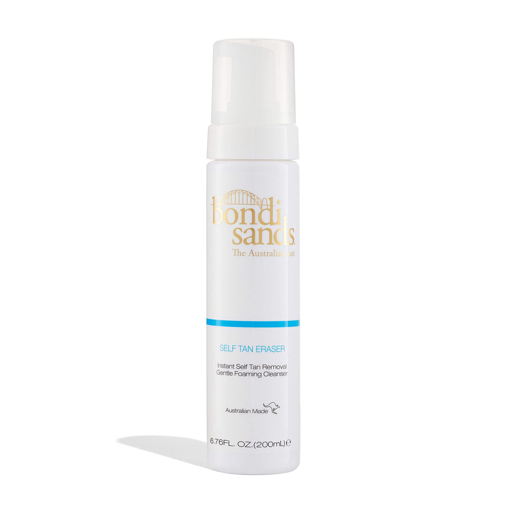 Bondi Sands front packaging showing product for quick tan removal and clarity