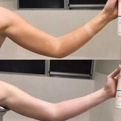 Bondi Sands label detail highlighting aloe and gentle removal benefits