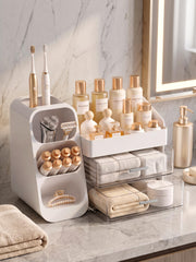 Booklov drawer interior with lipsticks for neat small-item storage benefit