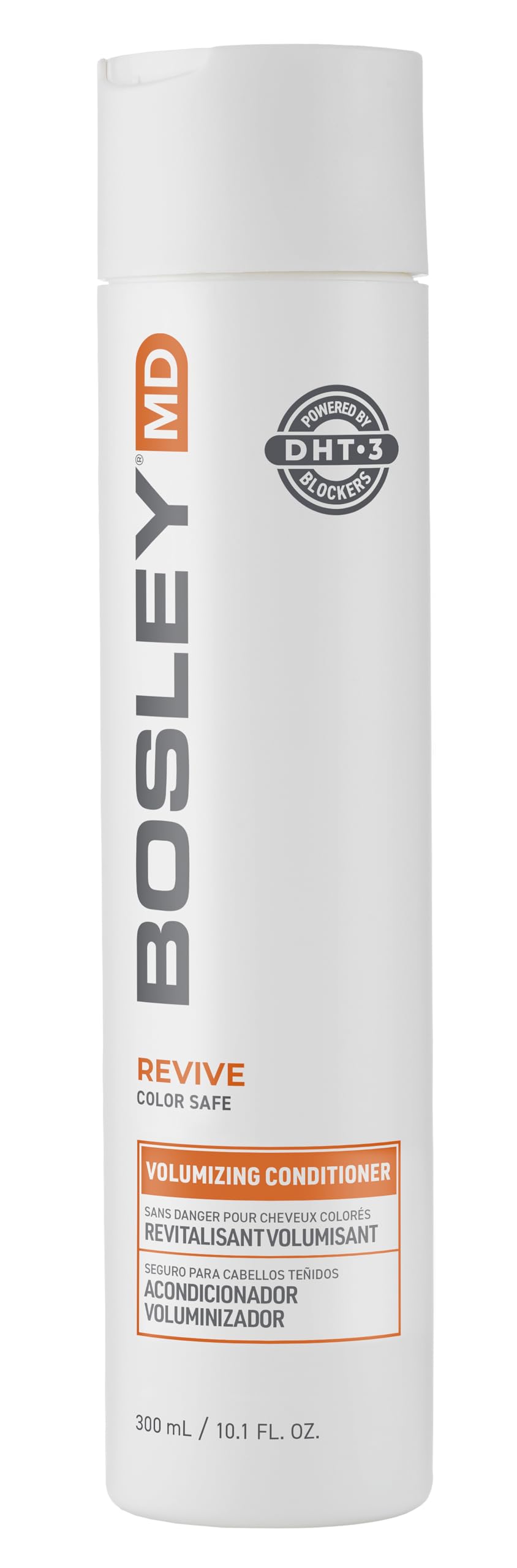 BosleyMD BosRevive front bottle showing label and volume benefit