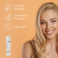 BosleyMD BosRevive ingredients label highlighting DHT blockers and vitamins
