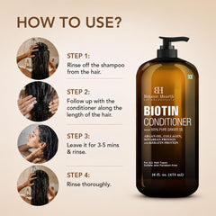 Botanic Hearth creamy conditioner texture demonstrating smooth spreadability