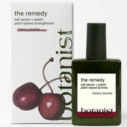 Botanist The Remedy front bottle view showing Cherry Mocha shade and clean branding benefit