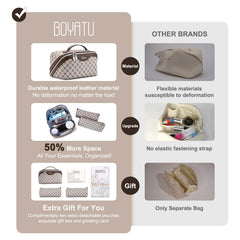 BOYATU medium pouch interior showing compartments for palettes and bottles