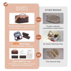 BOYATU open-flat layout revealing full interior for quick access to cosmetics