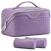 BOYATU puffy front view shows stylish waterproof exterior and organization benefit