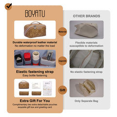 BOYATU open large bag with wipeable lining protecting contents from spills