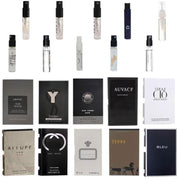 BPAAT pouch front view showing organized fragrance vials and travel convenience