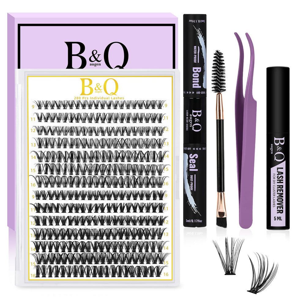 B&Qaugen front packaging showing the full 280-piece kit for easy at-home use