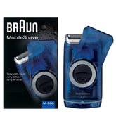 Braun M60b front view showing compact foil and portable design benefit