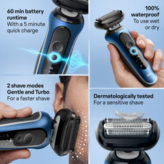 Braun SmartCare Center dock cleaning and charging the shaver for hygiene