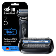 Braun replacement head front packaging showing model 64B and benefit clear fit