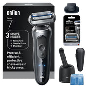 Braun Series 7 front angled shot showing ergonomic grip and sleek finish